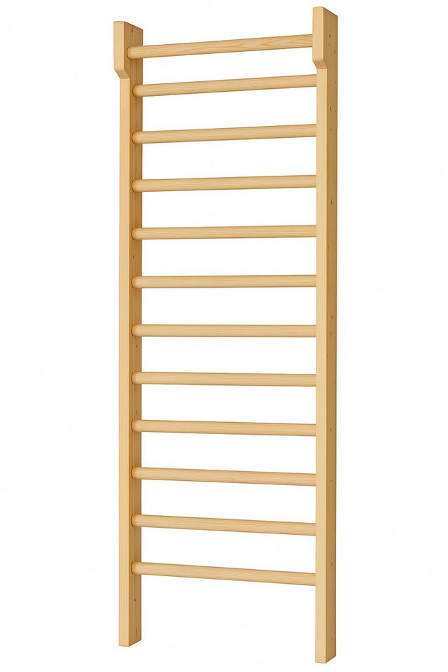 dynamic24 Turnreck, 225x70cm Solide Holz Kletterwand Sprossenwand 100 Kg belastbar dynamic24 Turnreck, 225x70cm Solide Holz Kletterwand Sprossenwand 100 Kg belastbar von dynamic24