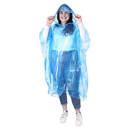 eBuyGB Herren 1216523–6 Notfall Wasserdicht Regen Poncho, blau, One Size eBuyGB Herren 1216523–6 Notfall Wasserdicht Regen Poncho, blau, One Size von eBuyGB