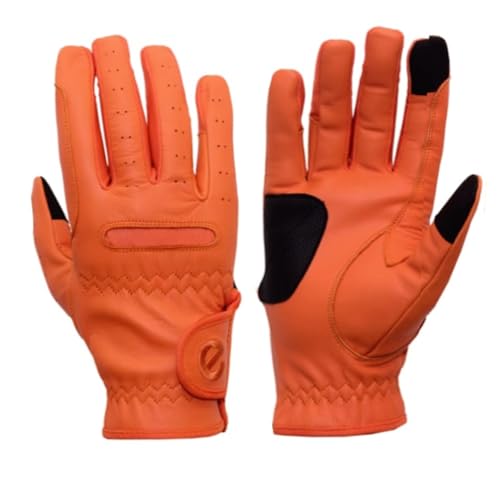 eGlove EQUEST GRIP PRO Leder-Touchscreen-Reithandschuhe, Größe M, Orange eGlove EQUEST GRIP PRO Leder-Touchscreen-Reithandschuhe, Größe M, Orange von eGlove