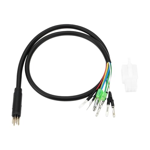 eMagTech 1 x 9-poliger Ebike-Kabelanschluss, männlich, Motorkabel, 55 cm, 12–72 V, für bürstenlosen Getriebe-Nabenmotor, bürstenlos, getriebelose, Nabe, Motor, E-Bike-Zubehör eMagTech 1 x 9-poliger Ebike-Kabelanschluss, männlich, Motorkabel, 55 cm, 12–72 V, für bürstenlosen Getriebe-Nabenmotor, bürstenlos, getriebelose, Nabe, Motor, E-Bike-Zubehör von eMagTech