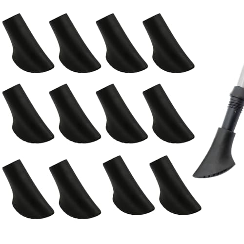 Nordic Walking Pads, 12 Stück / 6 Paar, Hochwertige Gummipuffer für Asphalt und Gelände, Kompatibel mit Allen Gängigen Nordic Walking Stöcken und Wanderstöcken, 10 mm Durchmesser Nordic Walking Pads, 12 Stück / 6 Paar, Hochwertige Gummipuffer für Asphalt und Gelände, Kompatibel mit Allen Gängigen Nordic Walking Stöcken und Wanderstöcken, 10 mm Durchmesser von eModwey