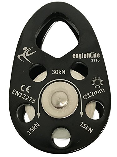 eaglefit Stabile und handliche Profi - Umlenkrolle mit Kugellager eaglefit Stabile und handliche Profi - Umlenkrolle mit Kugellager von eaglefit