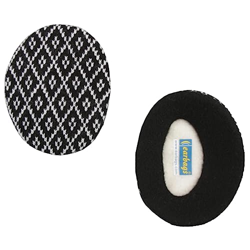 earbags Ohrenwärmer Fashion, Jacquard schwarz, L earbags Ohrenwärmer Fashion, Jacquard schwarz, L von earbags