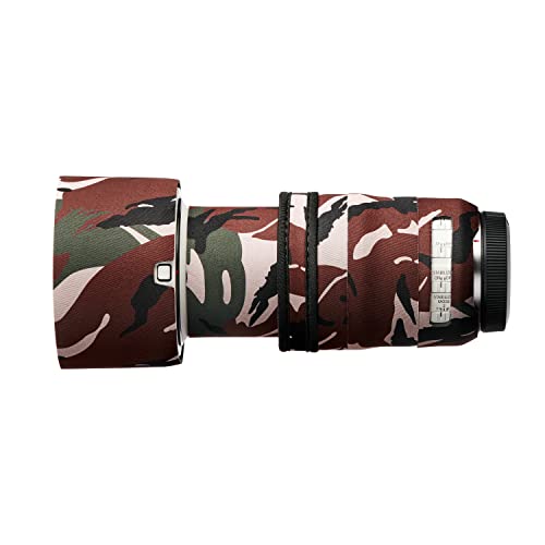easyCover - Lens Oak - Objektivschutz - Schutz für Ihr Kameraobjektiv - Canon RF 70-200mm F/4L is USM - Grüne Camouflage von easyCover