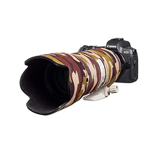 easyCover - Lens Oak - Objektivschutz - Schutz für Ihr Kameraobjektiv - Geeignet für Canon EF 70-200mm f/2.8 is II und III USM - Braune Camouflage easyCover - Lens Oak - Objektivschutz - Schutz für Ihr Kameraobjektiv - Geeignet für Canon EF 70-200mm f/2.8 is II und III USM - Braune Camouflage von easyCover