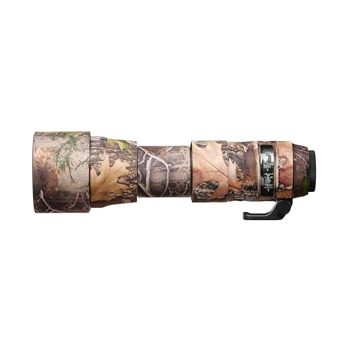 easyCover - Lens Oak - Objektivschutz - Schutz für Ihr Kameraobjektiv - Geeignet für Sigma 150-600mm f/5-6.3 DG OS HSM Contemporary - True Timber Kanati Camouflage von easyCover