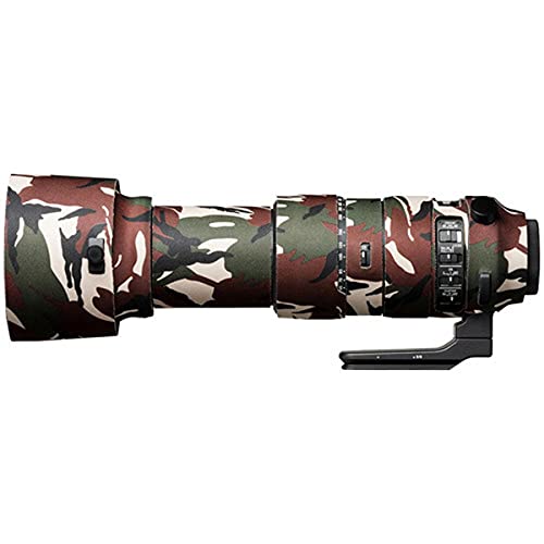 easyCover - Lens Oak - Objektivschutz - Schutz für Ihr Kameraobjektiv - Geeignet für Sigma 60-600mm F4.5-6.3 DG OS HSM | S - Grüne Camouflage easyCover - Lens Oak - Objektivschutz - Schutz für Ihr Kameraobjektiv - Geeignet für Sigma 60-600mm F4.5-6.3 DG OS HSM | S - Grüne Camouflage von easyCover