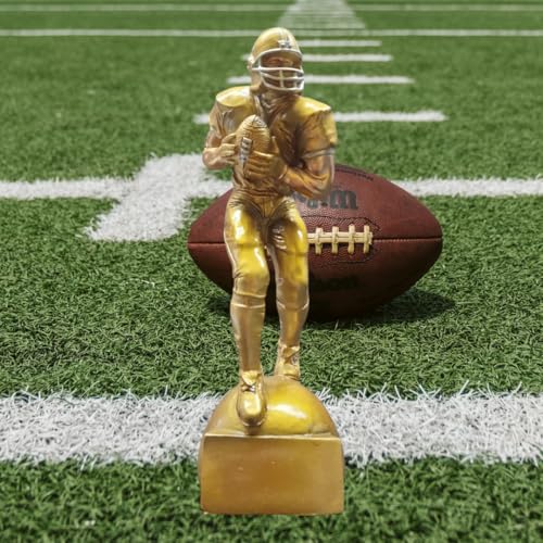 eberin · American Football Pokal Gold 21 cm · Resin Trophäe mit Spielerfigur in Gold · Auszeichnung für Turniere · Teams · MVPs & Football-Fans · personalisierbar eberin · American Football Pokal Gold 21 cm · Resin Trophäe mit Spielerfigur in Gold · Auszeichnung für Turniere · Teams · MVPs & Football-Fans · personalisierbar von eberin