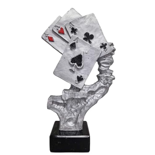 eberin · Kartenspiel Pokal · Die Krönung des Spieleabends: Handbemalter Poker-Pokal · Wanderpokal mit Wunschgravur · XL Größe 24cm eberin · Kartenspiel Pokal · Die Krönung des Spieleabends: Handbemalter Poker-Pokal · Wanderpokal mit Wunschgravur · XL Größe 24cm von eberin