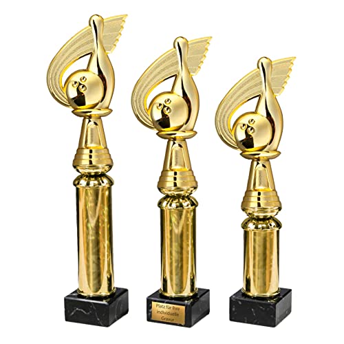 eberin · Bowling Pokal · Bowling · Bowler/Bowlingspieler Preis · Bowlingkugel · Bowlingkegel · Bowling PIN · Goldsäule/Marmor schwarz · Auszeichnung · Pokal · 3 Größen · ohne oder mit Gravur · eberin · Bowling Pokal · Bowling · Bowler/Bowlingspieler Preis · Bowlingkugel · Bowlingkegel · Bowling PIN · Goldsäule/Marmor schwarz · Auszeichnung · Pokal · 3 Größen · ohne oder mit Gravur · von eberin