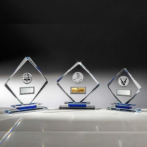 eberin · Glastrophäe White Glas 205mm Stärke 10 mm // inkl. Blauer Geschenkbox · Pokale aus Glas · Ehrenpreis zum Jubiläum // Vereinsfest · 3-er Set oder Einzeln eberin · Glastrophäe White Glas 205mm Stärke 10 mm // inkl. Blauer Geschenkbox · Pokale aus Glas · Ehrenpreis zum Jubiläum // Vereinsfest · 3-er Set oder Einzeln von eberin