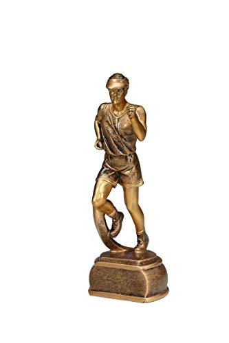 eberin · Leichtathletik-Pokal, Resinfigur Läufer, Bronze, mit Wunschtext, Größe 16,5 cm eberin · Leichtathletik-Pokal, Resinfigur Läufer, Bronze, mit Wunschtext, Größe 16,5 cm von eberin