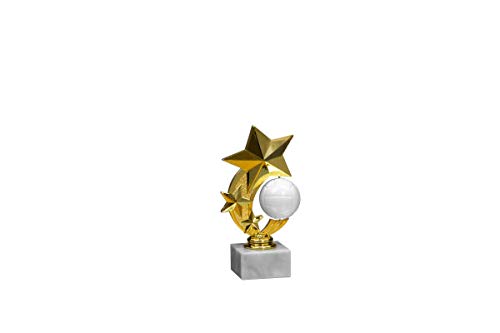 eberin · Volleyball-Pokal, Komplettfigur Volleyball, Gold, mit Wunschtext, Größe 16,2 cm eberin · Volleyball-Pokal, Komplettfigur Volleyball, Gold, mit Wunschtext, Größe 16,2 cm von eberin