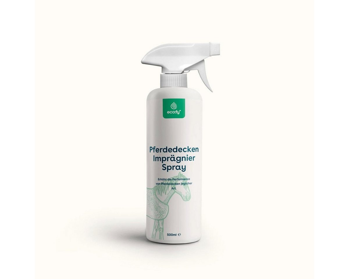 eco:fy Pferdedecken-Imprägnierspray Imprägnierspray (1 St), Starker Schutz vor Wasser, Fett und Schmutz von eco:fy