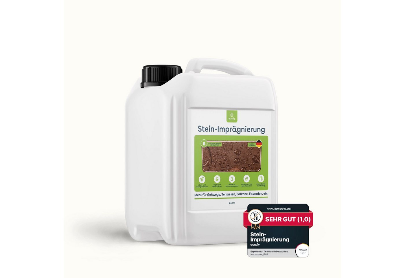 eco:fy Stein-Imprägnierung Imprägnierspray (1 St), Starker Schutz vor Wasser, Fett und Schmutz eco:fy Stein-Imprägnierung Imprägnierspray (1 St), Starker Schutz vor Wasser, Fett und Schmutz von eco:fy