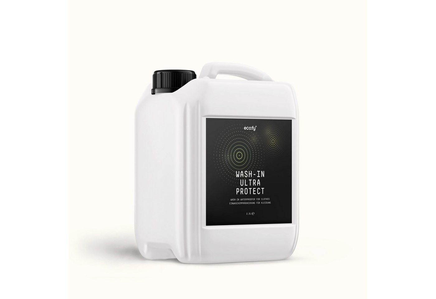 eco:fy Wash-In Ultra Protect Einwaschimprägnierung Imprägnierspray (1 St), PFC-frei, unsichtbarer Ultra-Schutzfilm eco:fy Wash-In Ultra Protect Einwaschimprägnierung Imprägnierspray (1 St), PFC-frei, unsichtbarer Ultra-Schutzfilm von eco:fy