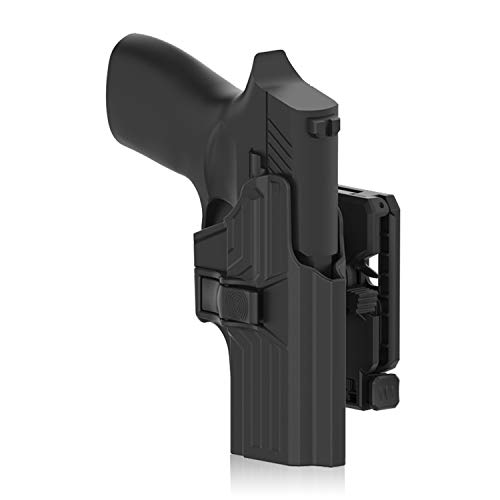 efluky Sig Sauer Gürtelholster Pistole Sig Sauer P320 Gun Holster Fit Sig Sauer P320, Belt Clip 360° Einstellbar von efluky