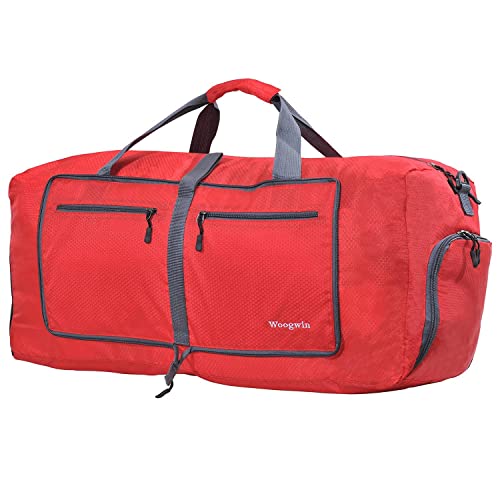 ehsbuy 60L Reisetasche Groß Faltbare Sporttasche Herren Damen mit Schuhfach Taschen Wasserdicht Saunatasche Travel Bag für Sports Urlaub Gym Übernachtung von ehsbuy