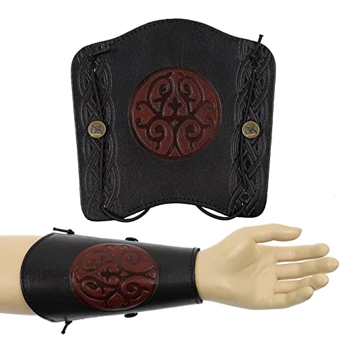 elToro Prime Crann - Twotone - Armschutz; Zubehör zum Bogenschießen, Schutz aus hochwertiges Glattleder mit Ornament elToro Prime Crann - Twotone - Armschutz; Zubehör zum Bogenschießen, Schutz aus hochwertiges Glattleder mit Ornament von elToro