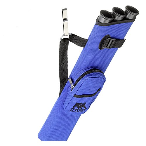 elToro Seitenköcher MIDI mit 3 Röhren und Tasche - Farbe: blau elToro Seitenköcher MIDI mit 3 Röhren und Tasche - Farbe: blau von elToro