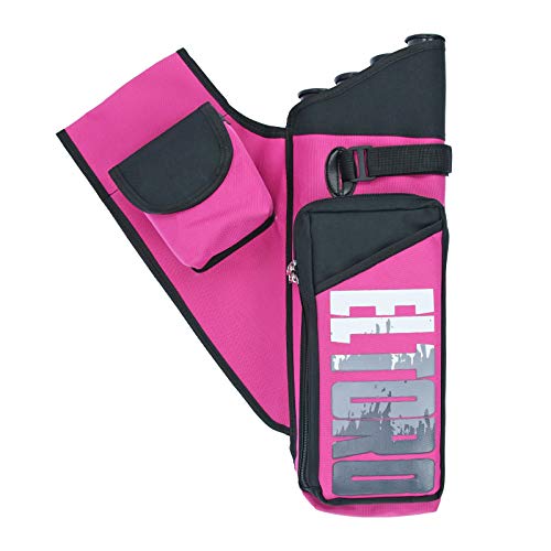 elToro Sport Deluxe II - Seitenköcher | Farbe: Pink; Zubehör Bogenschießen, Pfeil und Bogen, Bogensport, Köcher mit aufgesetzter Tasche elToro Sport Deluxe II - Seitenköcher | Farbe: Pink; Zubehör Bogenschießen, Pfeil und Bogen, Bogensport, Köcher mit aufgesetzter Tasche von elToro