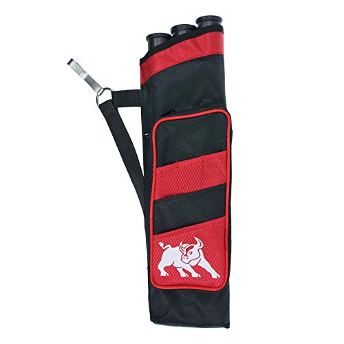 elToro Sport³ - Seitenköcher mit Gürtelclip - Rechtshand | Farbe: Schwarz/Rot; Zubehör Bogenschießen, Pfeil und Bogen, Bogensport, Köcher elToro Sport³ - Seitenköcher mit Gürtelclip - Rechtshand | Farbe: Schwarz/Rot; Zubehör Bogenschießen, Pfeil und Bogen, Bogensport, Köcher von elToro
