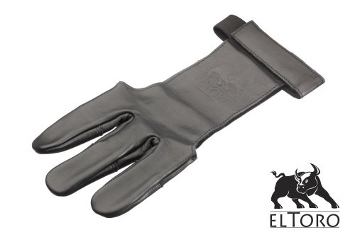 elTORO Traditioneller Schießhandschuh Black Larp Bogenschießen (XXL) elTORO Traditioneller Schießhandschuh Black Larp Bogenschießen (XXL) von elToro