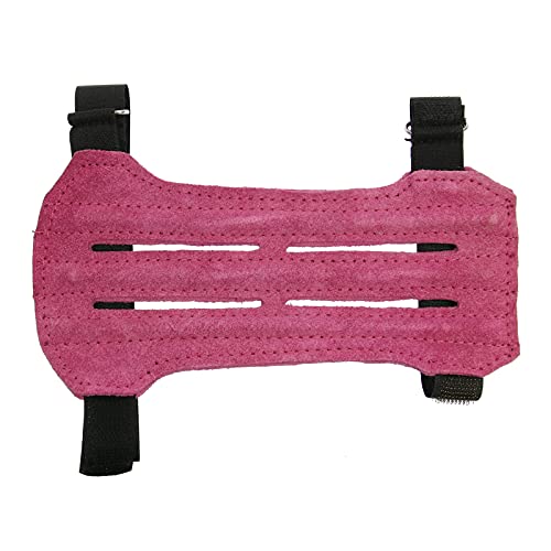 elToro Wild Colorz Shorty - Armschutz, Robustes Wildleder und attraktive Farben, Schutz Ausrüstung beim Bogensport, Top Qualität (Pink) von elToro