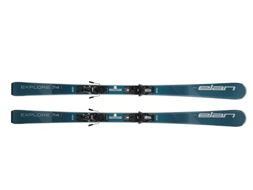 elan Ski Explore 74 RS + Bindungen El 10.0 Gw Shift, Blau, Herren – Größe 160 – Blau elan Ski Explore 74 RS + Bindungen El 10.0 Gw Shift, Blau, Herren – Größe 160 – Blau von elan