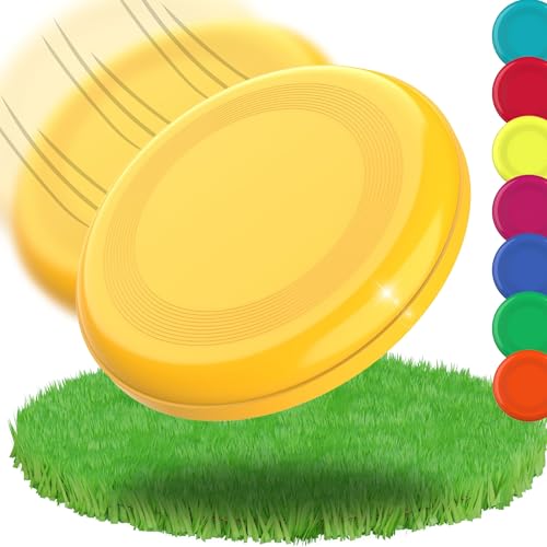 Frisbee Scheibe 'Space Flyer' Ø 22 cm - Wurfscheibe perfekt für Kinder, Erwachsene oder als Hundefrisbee - Vielseitiges Outdoor Spielzeug für Garten, Strand & Wasser, Farbe:standard-gelb Frisbee Scheibe 'Space Flyer' Ø 22 cm - Wurfscheibe perfekt für Kinder, Erwachsene oder als Hundefrisbee - Vielseitiges Outdoor Spielzeug für Garten, Strand & Wasser, Farbe:standard-gelb von elasto PROMOTION FOR LIFE