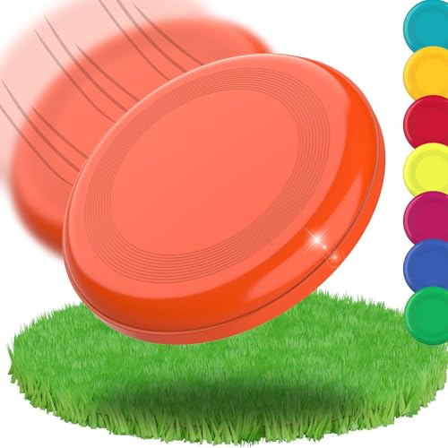 Frisbee Scheibe 'Space Flyer' Ø 22 cm - Wurfscheibe perfekt für Kinder, Erwachsene oder als Hundefrisbee - Vielseitiges Outdoor Spielzeug für Garten, Strand & Wasser, Farbe:standard-orange Frisbee Scheibe 'Space Flyer' Ø 22 cm - Wurfscheibe perfekt für Kinder, Erwachsene oder als Hundefrisbee - Vielseitiges Outdoor Spielzeug für Garten, Strand & Wasser, Farbe:standard-orange von elasto PROMOTION FOR LIFE