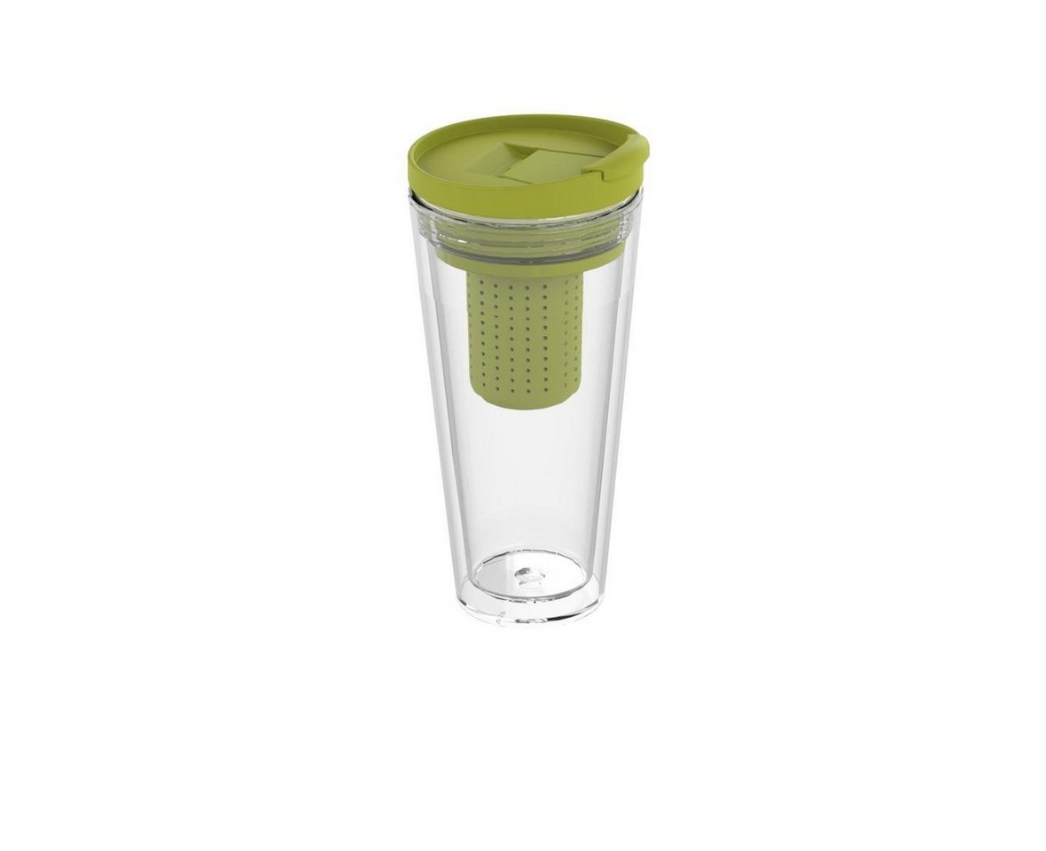 elasto Thermobecher mit Teesieb Isolierbecher 350 ml Teebecher Made in Germany, Teebecher-to-go, BPA-frei, Recyceld, Heißgetränke, Infuser, Modern elasto Thermobecher mit Teesieb Isolierbecher 350 ml Teebecher Made in Germany, Teebecher-to-go, BPA-frei, Recyceld, Heißgetränke, Infuser, Modern von elasto