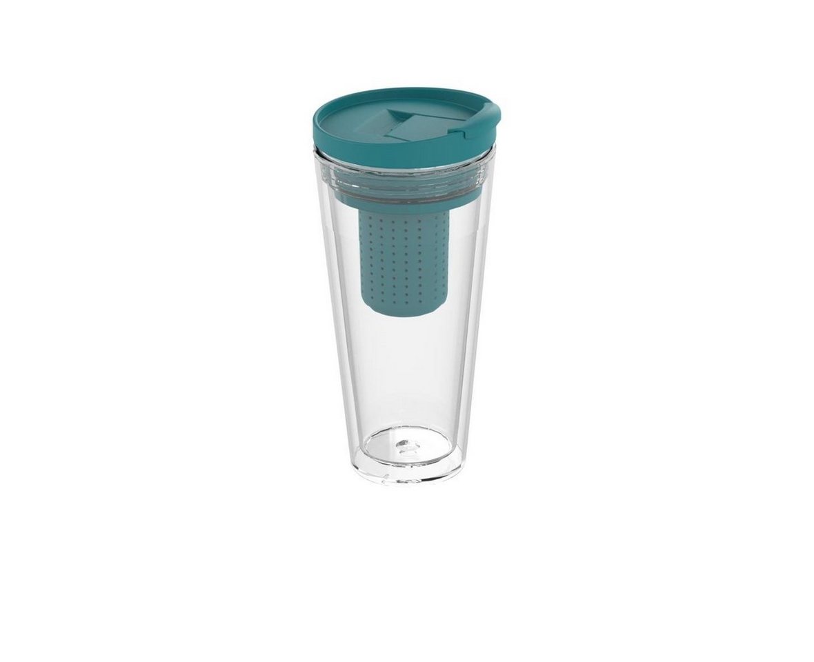 elasto Thermobecher mit Teesieb Isolierbecher 350 ml Teebecher Made in Germany, Teebecher-to-go, BPA-frei, Recyceld, Heißgetränke, Infuser, Modern elasto Thermobecher mit Teesieb Isolierbecher 350 ml Teebecher Made in Germany, Teebecher-to-go, BPA-frei, Recyceld, Heißgetränke, Infuser, Modern von elasto