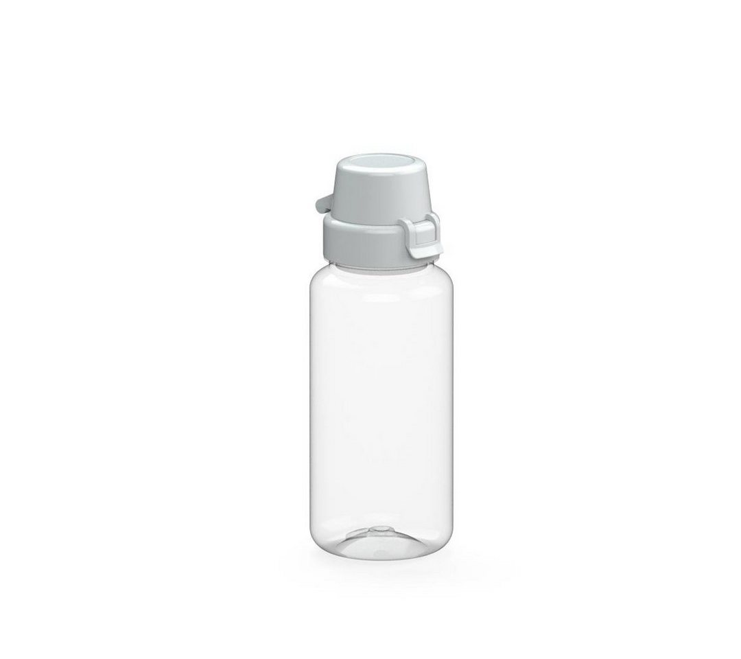 elasto Trinkflasche 0,4 L Wasserflasche "School" Tritanflasche inklusive Deckel, Made in Germany, BPA-frei, Sportflasche, kohlensäurehaltige Getränke von elasto