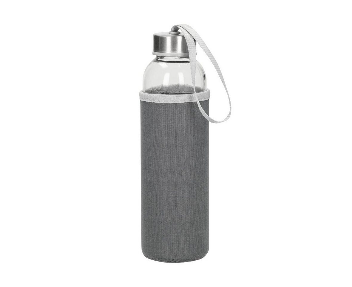 elasto Trinkflasche 500 ml Glasflasche "Pure" Wasserflasche mit softer Hülle, Sportflasche, Für Unterwegs, Bottle, Schule und Arbeit, Kautschukhülle elasto Trinkflasche 500 ml Glasflasche "Pure" Wasserflasche mit softer Hülle, Sportflasche, Für Unterwegs, Bottle, Schule und Arbeit, Kautschukhülle von elasto
