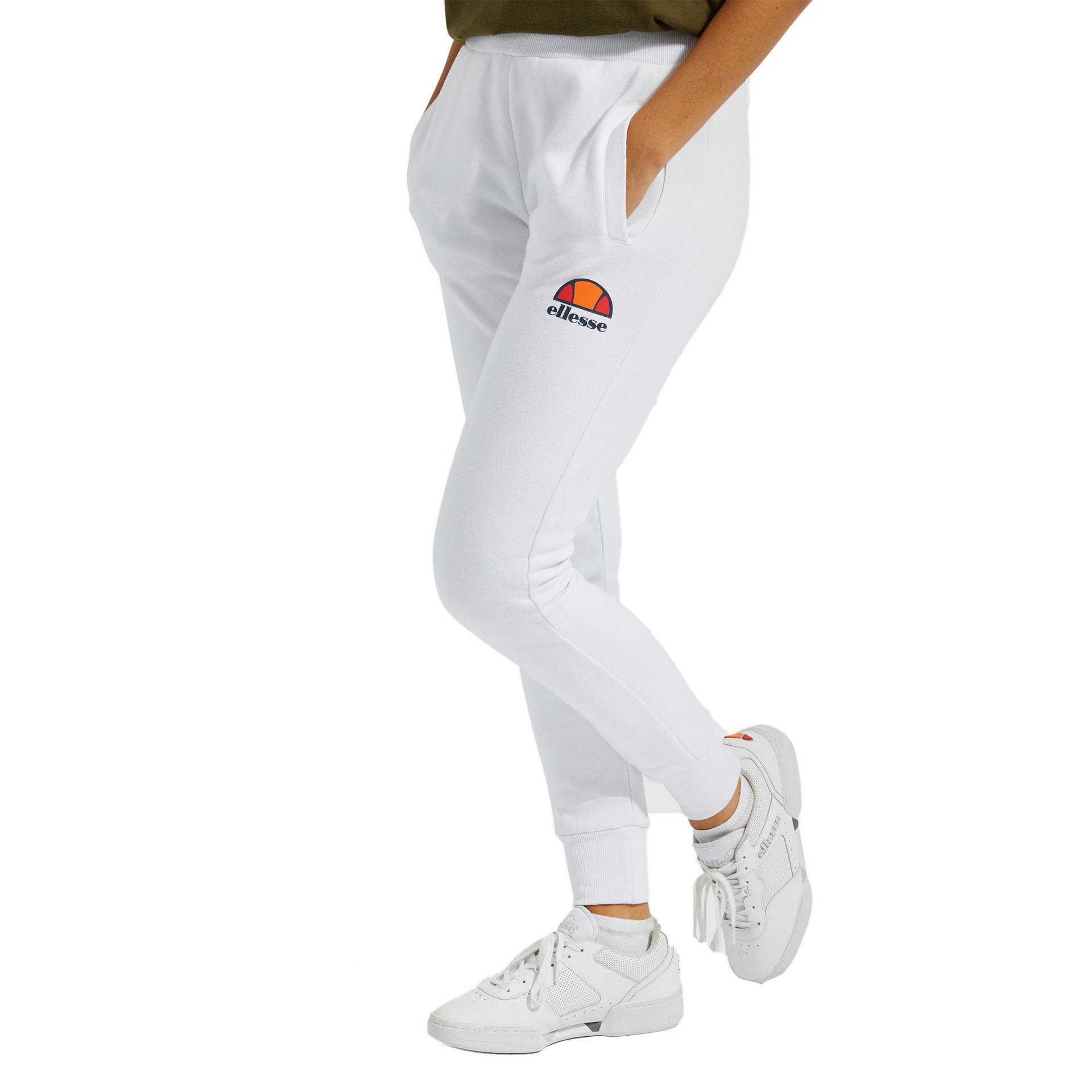 Ellesse Queenstown Jog Pants Women Damen Sweatpants Jogginghose SGC07458 weiss von ellesse