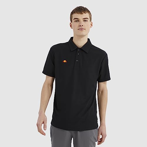 ellesse Bertola Herren Golf-Poloshirt, geruchshemmend, feuchtigkeitsableitend, 3 Knöpfe von Ellesse