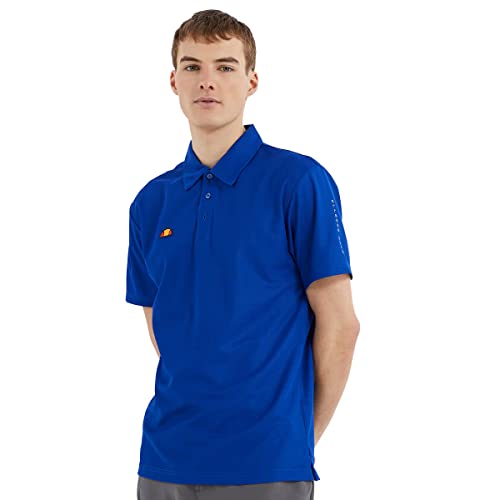 ellesse Bertola Herren Golf-Poloshirt, geruchshemmend, feuchtigkeitsableitend, 3 Knöpfe von Ellesse