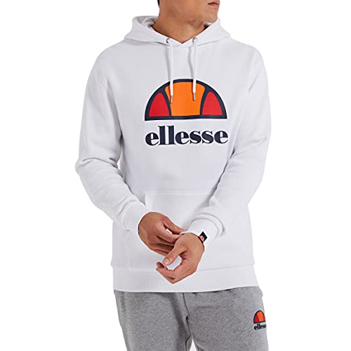 ellesse Dahryl Kapuzenpullover Herren weiß, L von Ellesse