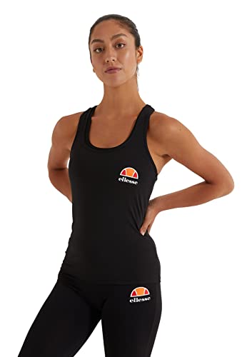 ellesse Ladies Curasci Vest Ärmelloses T-Shirt, Schwarz, 6 EU ellesse Ladies Curasci Vest Ärmelloses T-Shirt, Schwarz, 6 EU von Ellesse