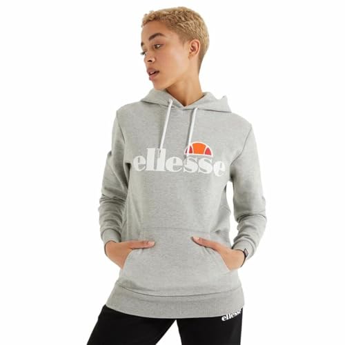 Ellesse Damen Torices Kapuzenpullover, Grau (Chiné), 38 (S) von Ellesse