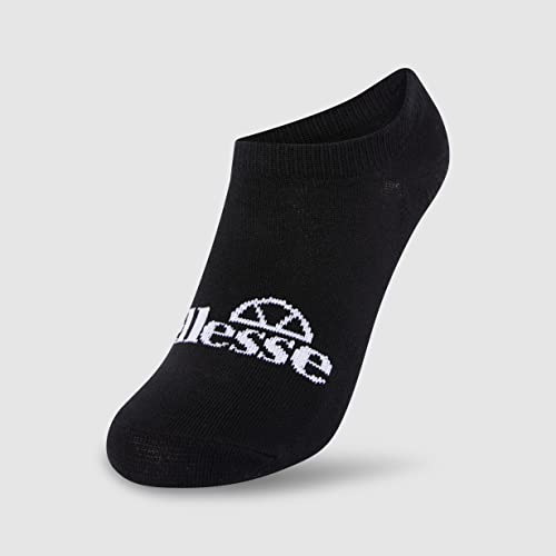 ellesse Frimo 3 Pack No Show Socks, Black, 12-14 ellesse Frimo 3 Pack No Show Socks, Black, 12-14 von Ellesse