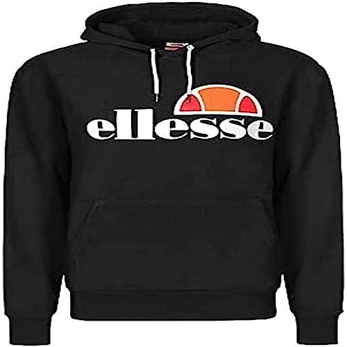 Ellesse Mens SL Gottero OH Hoody Sweatshirt, Black, LGE von Ellesse