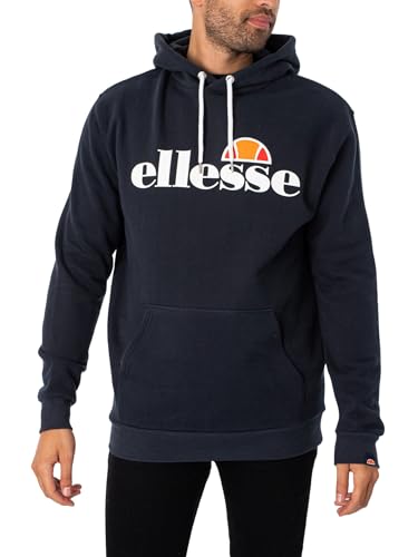 Ellesse Mens SL Gottero OH Hoody Sweatshirt, Navy, SML von Ellesse