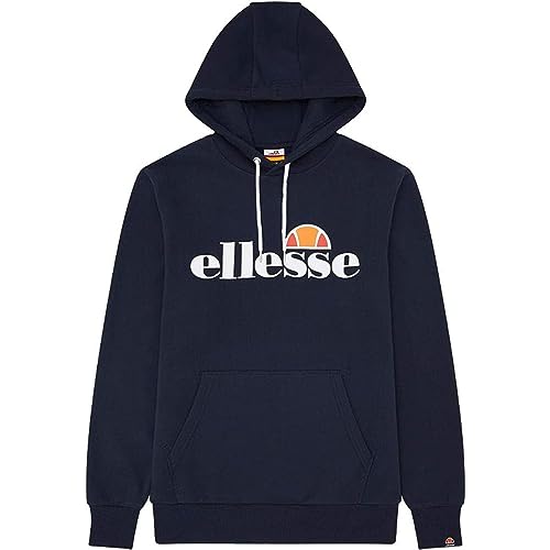 Ellesse Mens SL Gottero OH Hoody Sweatshirt, Navy, XL von Ellesse