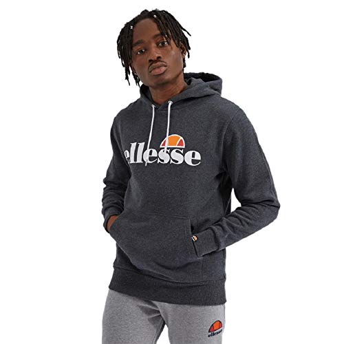 ellesse Herren Sl Gottero Oh Hoody Darkgreym Herren, Dunkelgrau, XS EU von Ellesse