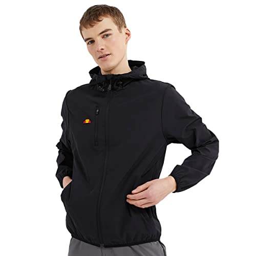 ellesse Herren 2023 Losali Brusttasche Verstellbare Kapuze Full Zip Golf Jacke von Ellesse