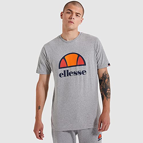 ellesse Mens Dyne Tee T-Shirt, Grey Marl, XS von Ellesse