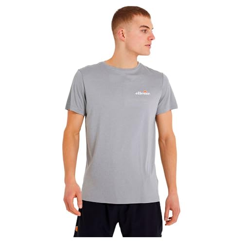 ellesse Mens Malbe Tee T-Shirt, Grey Marl, S (46) von Ellesse