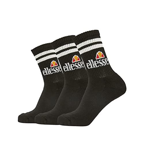 ellesse Unisex Pullo 3pk Socken, Schwarz, 2023-12-14 00 EU von Ellesse